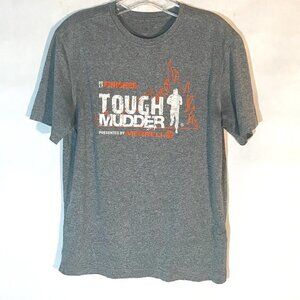 Merrell Tough Mudder Marathon Race Track Activewear Yoga T Shirt Tee
